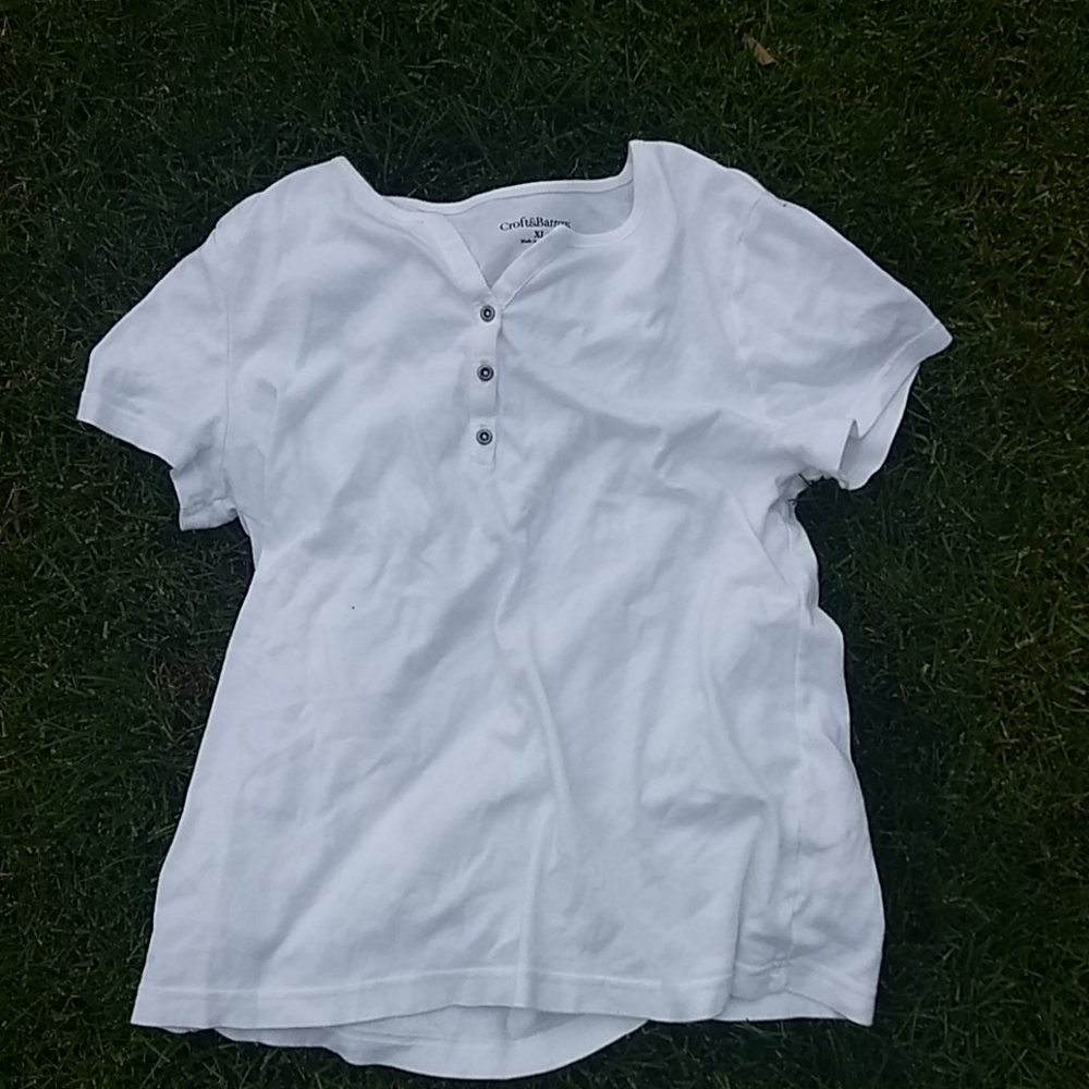 Croft and barrow white shirt